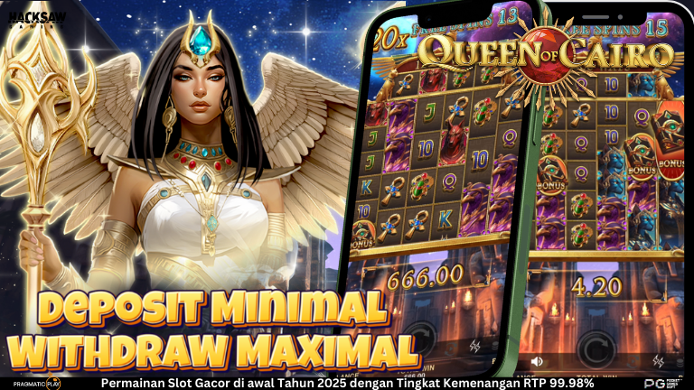 Queen of Kairo: Slot Online Bertema Mesir dengan Ratu Cantik
