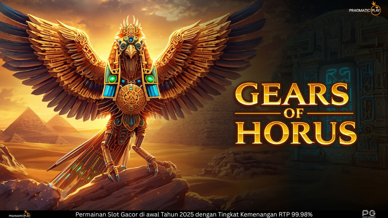 Gears of Horus: Slot Online Pragmatic Bertema Mesir Futuristik